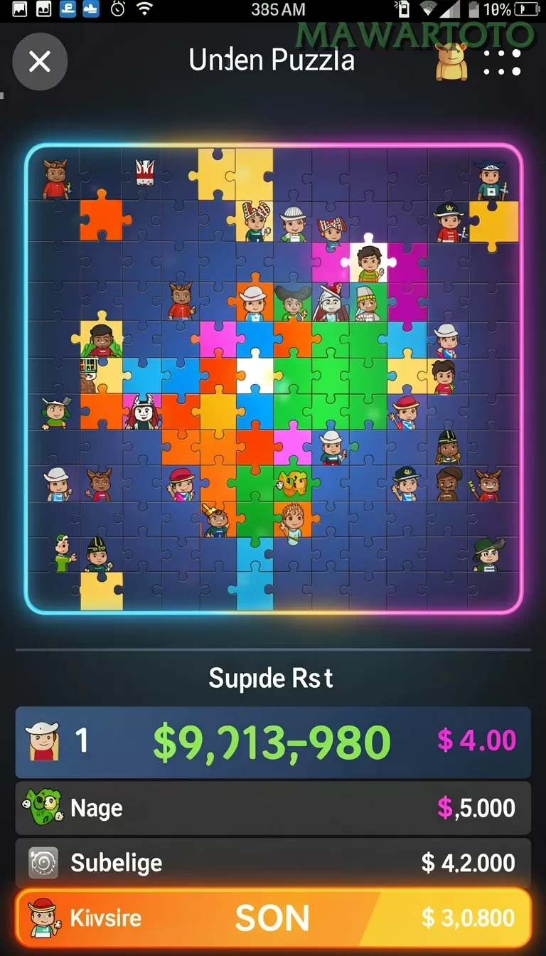 Cuplikan layar ASG55 — menu navigasi