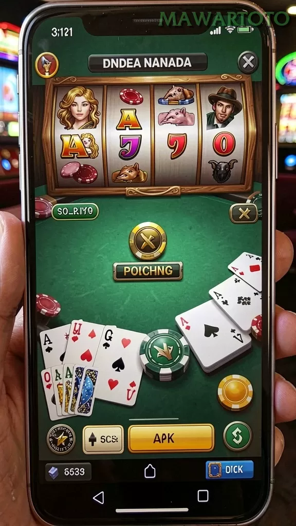 Cuplikan layar JAMIN777 — menu navigasi